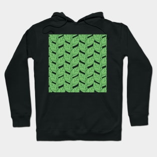 Green leaves Hoodie